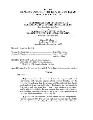 2016 Palau 24 Civil Appeal No