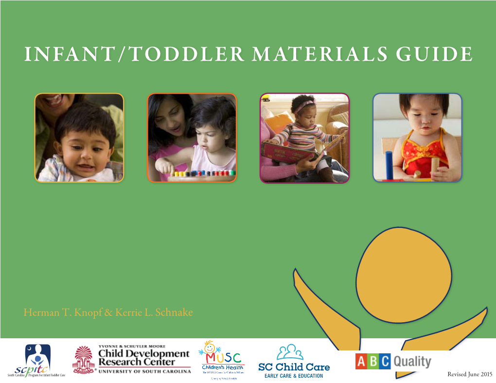 Infant/Toddler Materials Guide