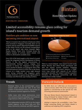 Bintan – Hotel Market Update