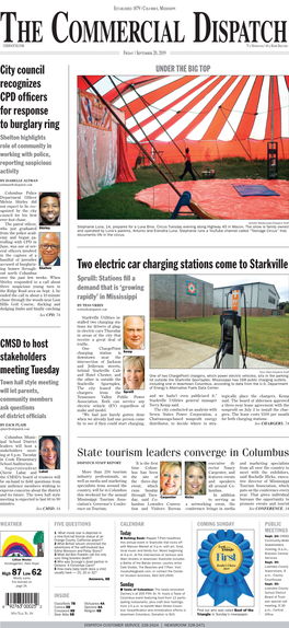 Two Electric Car Charging Stations Come to Starkville out North Columbus Over the Past Few Weeks