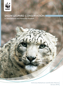 Snow Leopard Conservation in Uttarakhand and Himachal Pradesh III