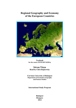 Regional Geography and Economy of the European Countries