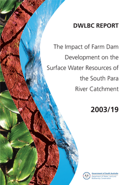The Impact of Farm Dam Development on the Surface Water Resources of the South Para River Catchment
