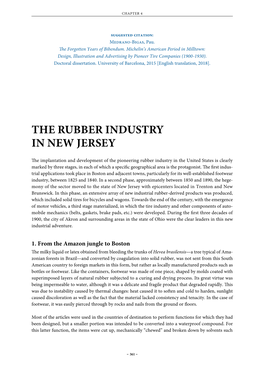 The Rubber Industry in New Jersey