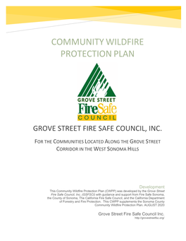 Communitywildfire Protectionplan