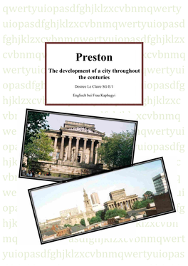 A Short Essay About Preston Written by Desiree Le