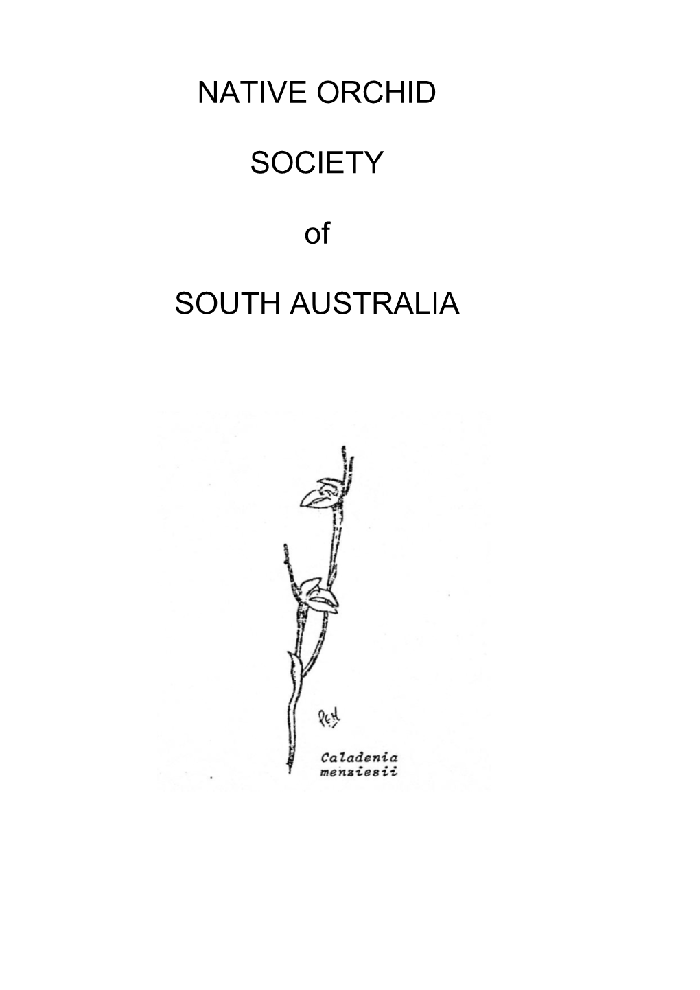 Native Orchid Society of South Australia