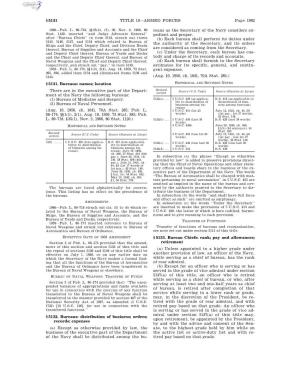 Page 1982 TITLE 10—ARMED FORCES § 5131