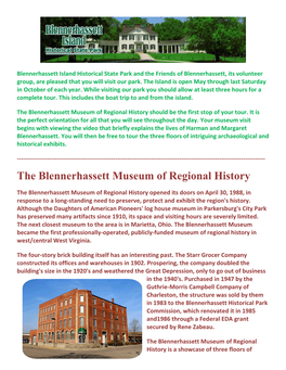 The Blennerhassett Museum of Regional History Should Be the First Stop of Your Tour