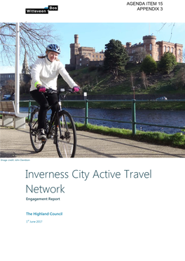 Inverness City Active Travel Network Engagement Report