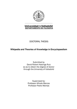 Doctoral Thesis