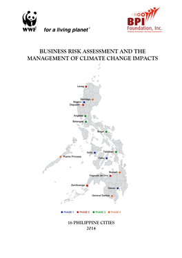 Business Risk Assessment and the Management of Climate Change Impacts