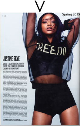 Justine Skye Shares Makeup Tips, Lash Spots & What It Was Like Working with Tyga