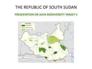 The Republic of South Sudan