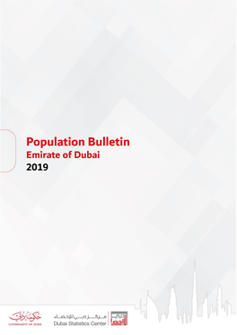 Population Bulletin Emirate of Dubai 2018