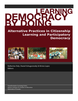 Citizenship Participation and Participatory Democracy: Limits and Possibilities