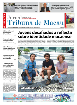 Jovens Desafiados a Reflectir Sobre Identidade Macaense