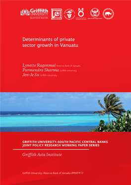 Determinants of Private Sector Growth in Vanuatu
