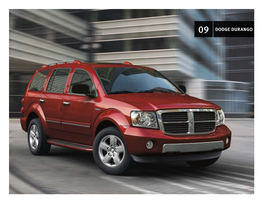 2009 Dodge Durango Is Built for Those Bold Enough to Demand It All