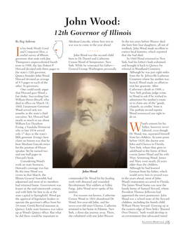 John Wood: 12Th Governor of Illinois