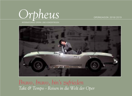 Orpheus Opernreisen Gmbh, München Mailand
