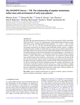 VII. the Relationship of Angular Momentum, Stellar Mass and Environment of Early-Type Galaxies