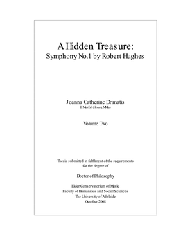 A Hidden Treasure: Symphony No.1 by Robert Hughes
