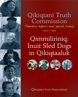 Inuit Sled Dogs in Qikiqtaaluk
