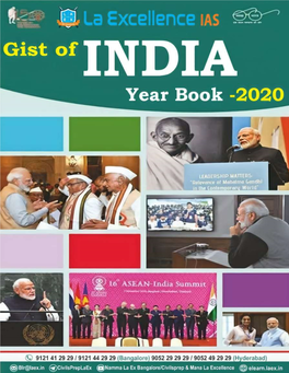 Gist of India Year Book 2020