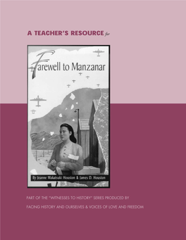 Farewell to Manzanar by Jeanne Wakatsuki Houston & James D