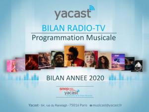 BILAN RADIO-TV Programmation Musicale