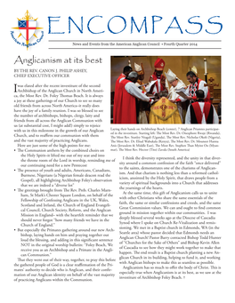 ENCOMPASS News and Events from the American Anglican Council • Fourth Quarter 2014