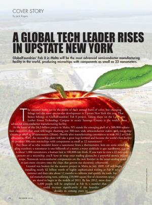 A Global Tech Leader Rises in Upstate New York