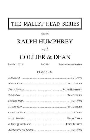 Ralph Humphrey Collier & Dean