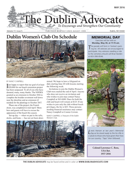 May 2016 Advocate