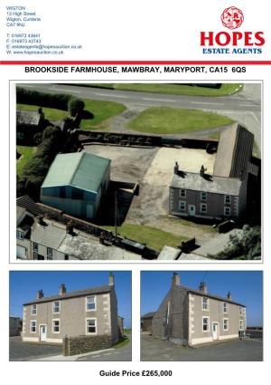 Brookside Farmhouse, Mawbray, Maryport, Ca15 6Qs
