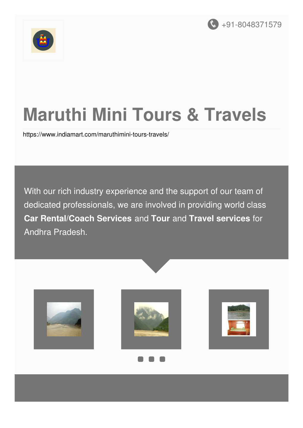 Maruthi Mini Tours & Travels