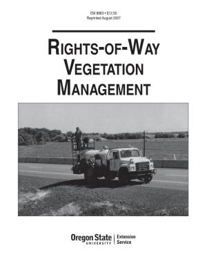 Rights-Of-Way Vegetation Management