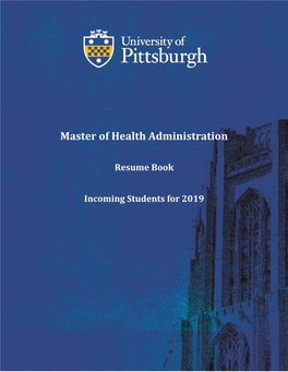 Master of Health Administration
