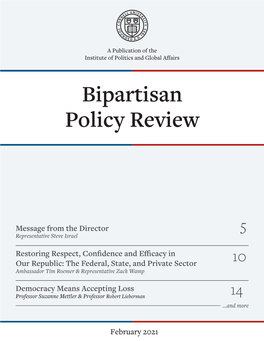 Bipartisan Policy Review