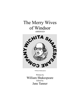 The Merry Wives of Windsor ABRIDGED