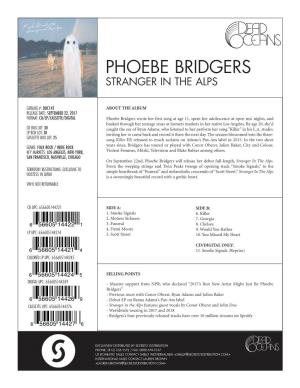 Phoebe Bridgers Stranger in the Alps