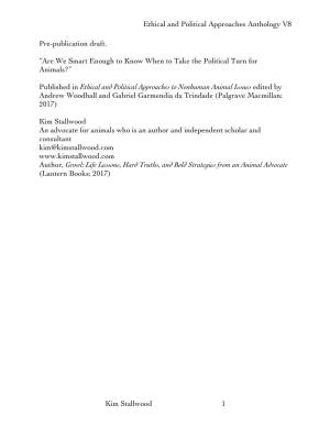 Ethical and Political Approaches Anthology V8 WEBSITE VERSION