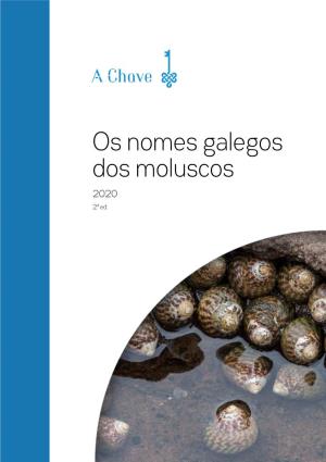Os Nomes Galegos Dos Moluscos 2020 2ª Ed