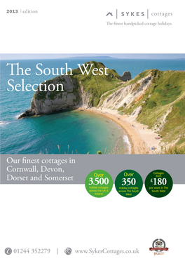 The South West Brochure Cover.Indd