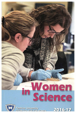 Women in Science 2016-2017.Pdf (8.365Mb)