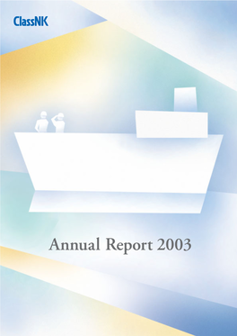 Classnk Annual Report 2003