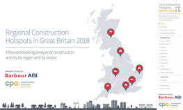 Regional Construction Hotspots in Great Britain 2018