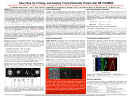 Searching For, Finding, and Imaging Young Extrasolar Planets with HST