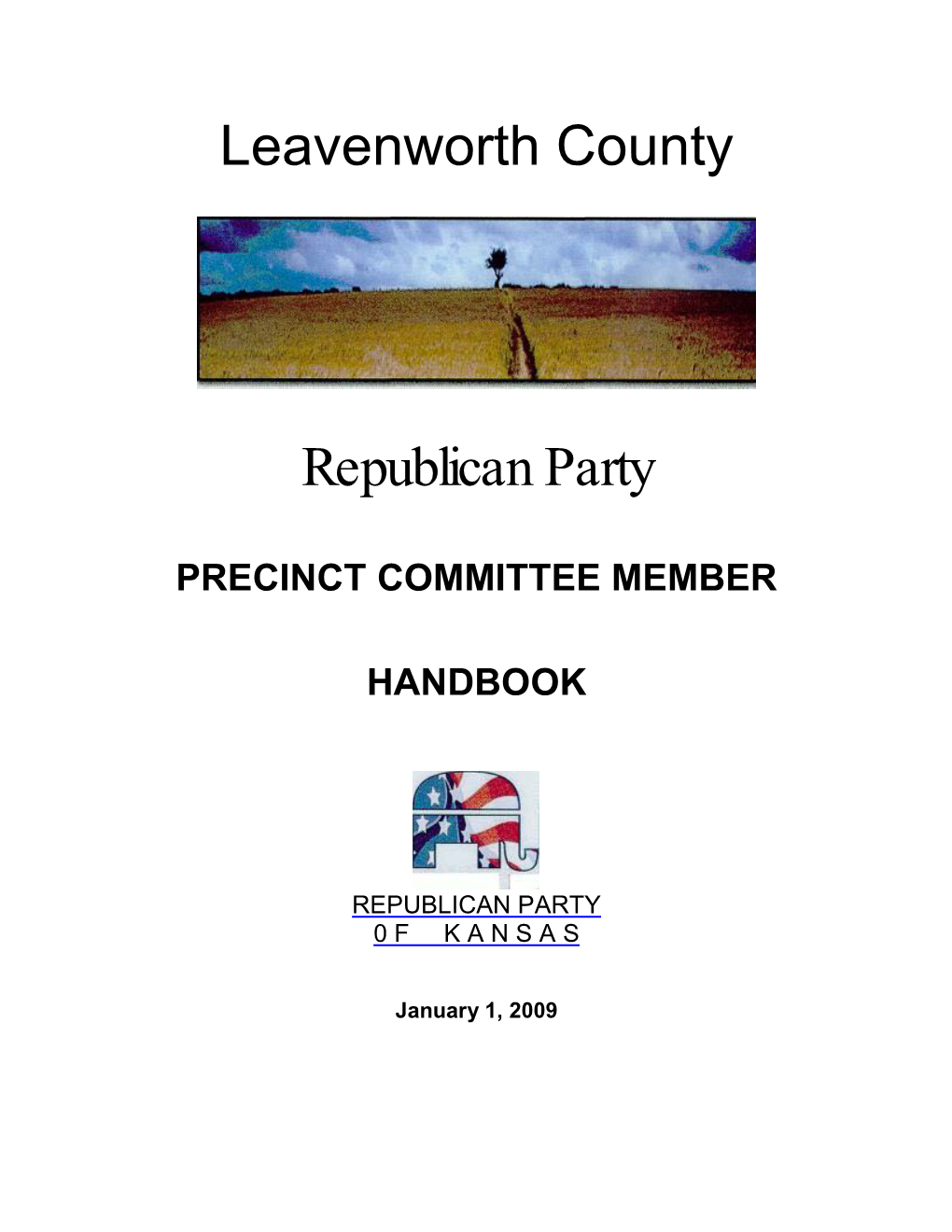 Precinct Committee Member Handbook